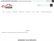 Tablet Screenshot of floridacustomtinting.com